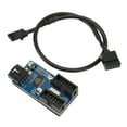 thumbnail image 1 of USB Header Splitter,Motherboard USB 2.0 9pin USB Header Splitter Motherboard USB Header Splitter Top of the Line, 1 of 14