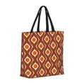 thumbnail image 2 of Disketp 70's Retro Canvas Tote Bag,Women Shoulder Bag Crossbody Handbag with Zipper Closure, 2 of 8