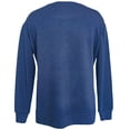 thumbnail image 2 of Green Tea Soft and Yummy Pullover Top in Denim, XX-Large, 2 of 3