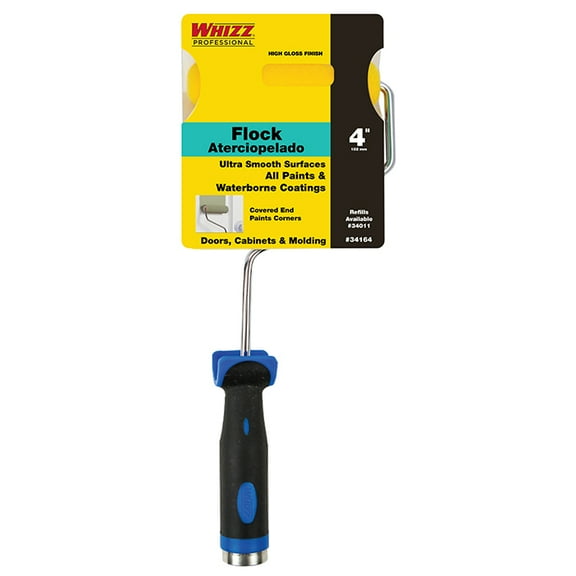 Whizz 4 In. Flock Roller and 13 In. Frame With Soft Touch Handle 34164