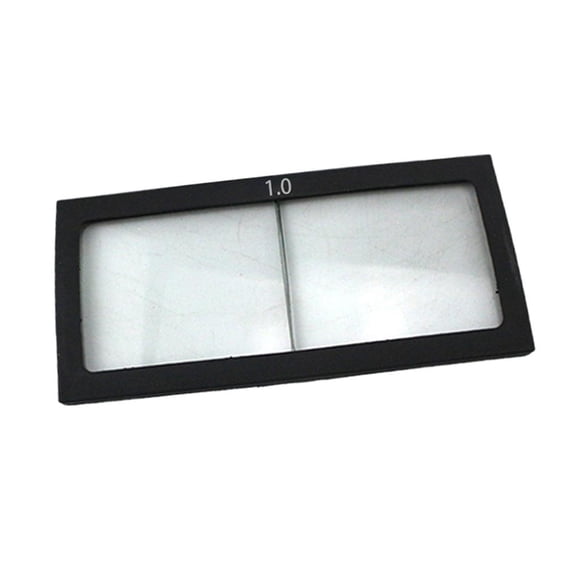 Lente de casco de aumento transparente para cascos de soldadura, dioptrías de 0,75 a 3,0, negro 1.0 Zulema Lupa PC Lente