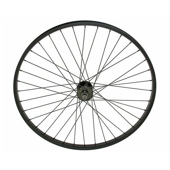 Bike 29 x 30mm Alloy 1 speed Free Wheel 36 Spoke 14G Black 3/8 Axle Double Wall Black.