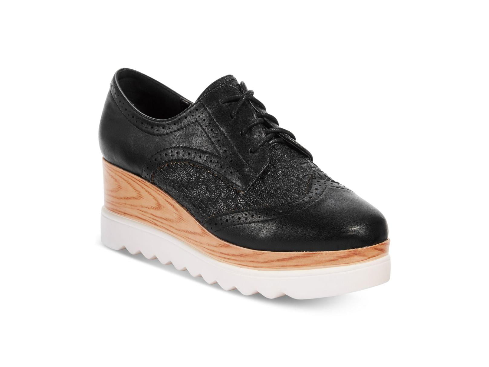 Wanted Gallaway Lace Up Platform Wedge Oxford 