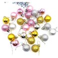 thumbnail image 3 of Alimitopia 24 Piezas De Bolas De Navidad De 2,4 Pulgadas Colgantes De Bolas Colgantes Irrompibles Para Decoración De Árbol De Navidad (Plata), 3 of 5