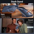 thumbnail image 5 of for iPhone Xs Case , iPhone X Case with Ring [Compatible with Magsafe], Full Body Protective Cover Slim Shockproof Kickstand Phone Case for Apple iPhone X/XS 5.8", Blue, 5 of 16