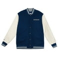 thumbnail image 2 of Youth Mitchell & Ness Navy/Cream Dallas Cowboys Full-Snap Varsity Jacket, 2 of 3