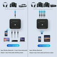 thumbnail image 3 of Methold Adaptador de Audio de 3,5mm, conmutador, portátil, tableta, Control remoto, receptor compatible con Bluetooth, convertidor de caja, Cables de audio/vídeo, 3 of 6