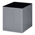 thumbnail image 2 of Jalora Glass Top Square Side Table, Gray, 2 of 5