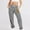 50#Gray, variant on Cinch Bottom Sweatpants with Pockets, Women Five-pointed Star Printed Casual Drawstring Sports Ankle Binding Leg Sweatpants