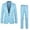 Blue, variant on sususu Mens Slim Fit Blazer Jacket,Suits for Men Green,Business Fashion Slim Fit Classic Leisure Suit Jacket for Style and Modern Comfort