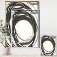 thumbnail image 3 of Designart ' Gold Glamour Circle II ' Posh & Luxe Framed Canvas, 3 of 3