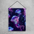 thumbnail image 4 of Jellyfish Swimming Undersea Pattern Garden Flag Double Sided House Flag for Outdoor Home, Personalized All Year Round Yard Decor 12 x 18 Inch, 4 of 6