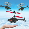 thumbnail image 6 of Watch Wrist Hand Controlled Induction Aircraft Impact Resistant Helicopter with Lighting Rechargeable Mini RC Drone, 6 of 9