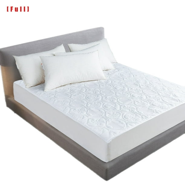 Protector de colchón impermeable Funda protectora de almohadilla de cama de algodón transpirable, Completo 54x76 + 18inches Speravity HA001320-02B