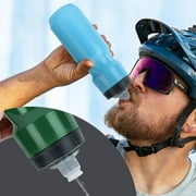MOQIN Squeeze Water Bottles, 24oz Water Bottles, Sideline Sports Water Bottle with Quick-Shot Lid, Reusable Squeeze Water Bottles, Gym Water Bottles, Squeeze Bottle,Fits Most Bike Cages