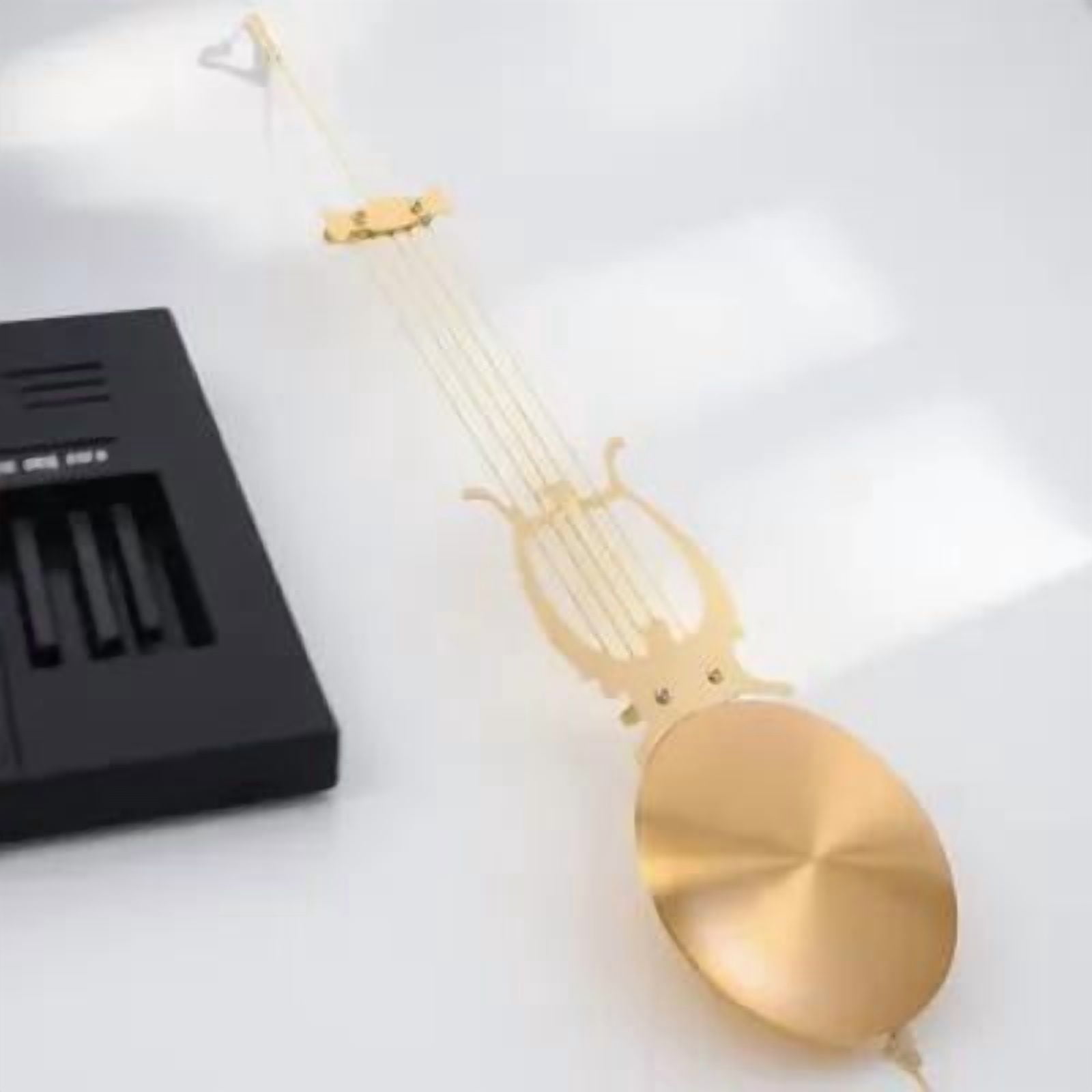 GOOHOCHY Clock Hardware Replacement Metal Pendulum for DIY Wall Clock Metal Construction