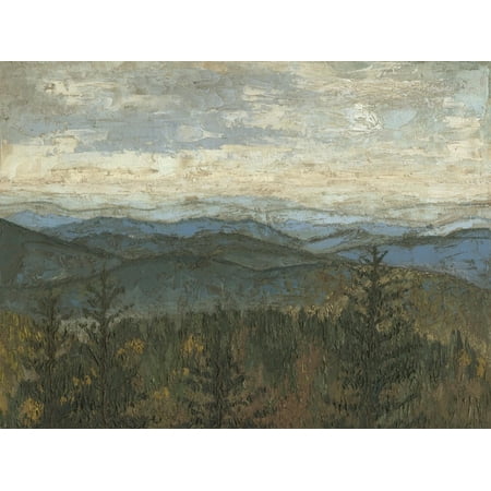 Art.com Blue Ridge View II Art Print by Megan Meagher, 16" x 12"