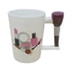 thumbnail image 1 of Injueey Taza de cerámica, herramientas para niñas, Kit de belleza, mango pintado, té, café, negocios, hogar, vasos, taza de leche, juegos Juegos de servir café y té Mango de bolígrafo rubor 301-400ml, 1 of 6