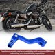 thumbnail image 5 of Palanca de cambio de motocicleta plegable para Kayo T2, pedal de aleación de aluminio, brazo de cambio azul tono plateado, 5 of 6
