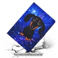 thumbnail image 6 of SaniMore Case for Samsung Galaxy Tab A8 Case 10.5" 2022 SM-X200/X205, PU Leather Tablet Auto Wake/Sleep Card Holder Anti-slip Strip Kickstand Shockproof TPU Backplane Wallet Case, Black Dog, 6 of 12