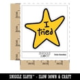 thumbnail image 2 of I Tried Fail Star Car Window Bumper Water Bottle Phone Tablet Laptop Waterproof Vinyl Decal Sticker Set 5-Pack - Gloss Finish - 3.0", 2 of 7