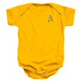 thumbnail image 1 of Uniforme de Trek-Commande Étoile - Combinaison de Bébé - Or&44; Petit 6 Mois, 1 of 1