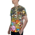 thumbnail image 6 of Unisex Kirby 3d Graphic Print Shirts For Mens Womens Casual Short Sleeve Tee Shirts Top, 6 of 7
