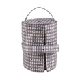 thumbnail image 3 of Rongfmy Sac de Rangement Vide Sac à Tricoter Fournitures de Crochet Étui de Rangement Petit Fil Gris, 3 of 9