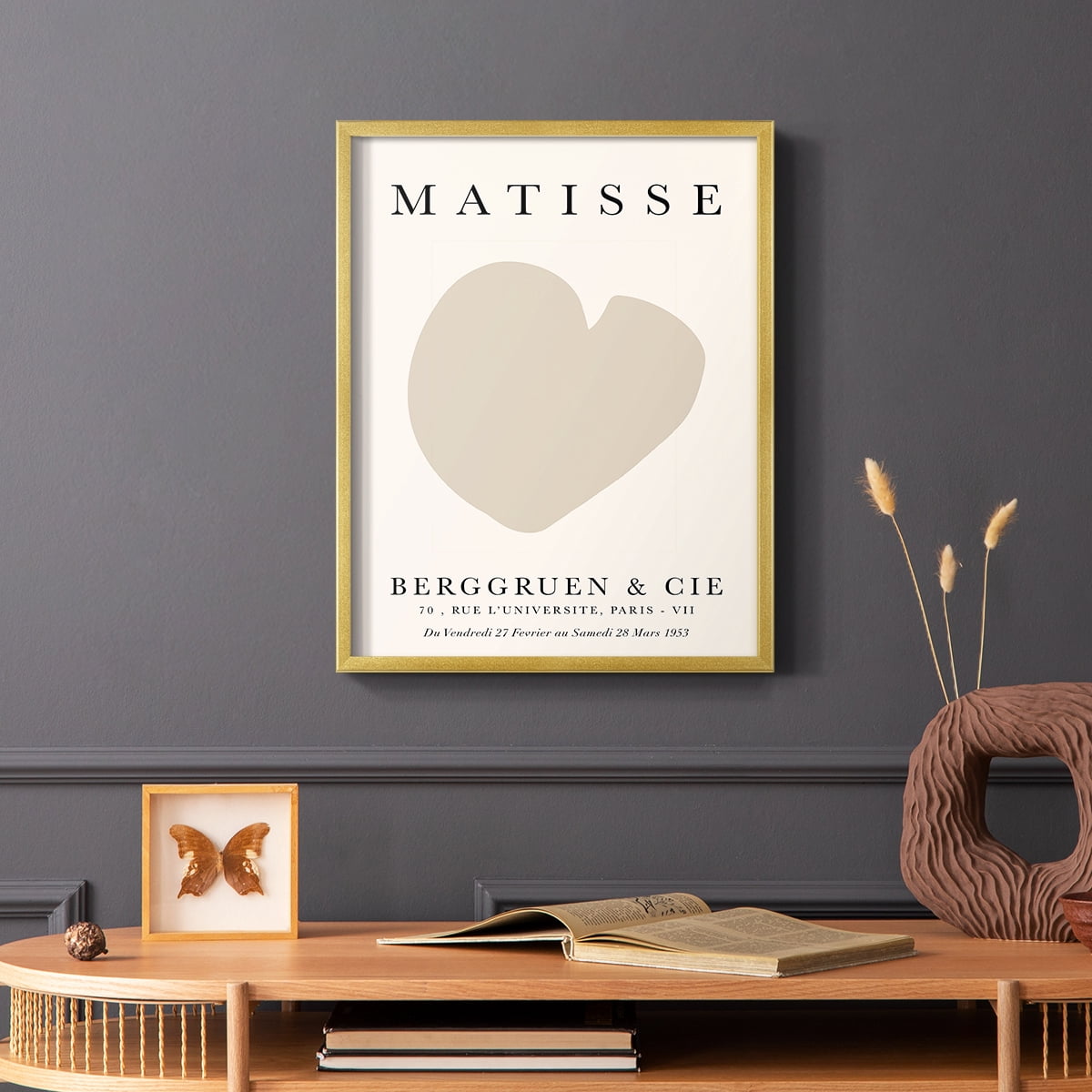 Matisse CCXIX in Solid Wood 8 x 10 Framed Print