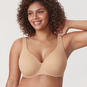 DELIMIRA Minimizer Bras for Women Full Coverage Plus Size Underwire Unlined Seamless Bra