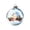B3 - Clear, variant on Aurorax Clear Fillable Christmas Ball Ornaments,Transparent Plastic Christmas Baubles for Tree,Acrylic Insert Clear Christmas Decorations for Home Indoor Outdoor Holiday Party