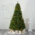 thumbnail image 5 of Nearly Natural 8ft. Montana Mixed Pine Artificial Christmas Tree with Pine Cones, Berries and 700 Clear LED Lights, 5 of 10