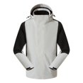 thumbnail image 1 of Puntoco Chaqueta Informal Holgada De Manga Larga Con Capucha Y Cremallera Para Hombre, 1 of 8