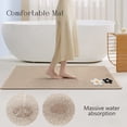 thumbnail image 5 of Yatlte Bathroom Rugs Mat, Ultra Thin Bathroom Rugs Fit Under Door Quick Dry Super Absorbent Washable Bath Rug Shower Mat for Bathroom Floor Bathtub Shower Sink, Easy Care, 5 of 6