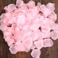 thumbnail image 2 of 1000 Pieces Rose Petals, Artificial Flower Petals Fake Rose Petals Pink Rose Petals for Romantic Night,Wedding,Engagement,Proposal Anniversary Flower Decorations Valentines Day Decorations, 2 of 4