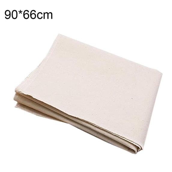Bread Dough Fermentation Cloth, Baking Dough Anti Scald Cloth, 100% Natural Flax, Rectangle, Bread and Dough Shaping Tool