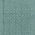 thumbnail image 2 of Mainstays Dylan Solid Diamond Traditional Teal Area Rug, 2'6"x3'10", 2 of 5