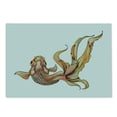 thumbnail image 2 of Goldfish Cutting Board, Illustration of an Aquatic Sea Animal with Colorful Design Sketchy Print, Decorative Tempered Glass Cutting and Serving Board, in 3 Sizes, by Ambesonne, 2 of 5