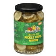thumbnail image 3 of ( 2 Pack ) Famous Dave's Pickle Chips, Classic Dill, Dill & Garlic. 24 oz Jar, 3 of 6