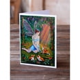 thumbnail image 2 of Fairy in the woods with her Corgis Greeting Cards and Envelopes Pack of 8, 2 of 2