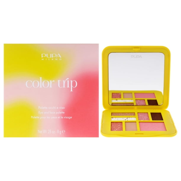 Paleta para ojos y rostro Pupa Milano Color Trip Pretty Trip 8g
