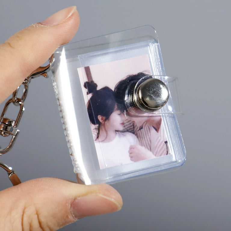 5 Pack Mini Small Photo Album 1 Inch Mini Photo Album Keychain 20 Pockets  Album Keychain for Picture, Mini Album Keychain Mini Small Photo Album