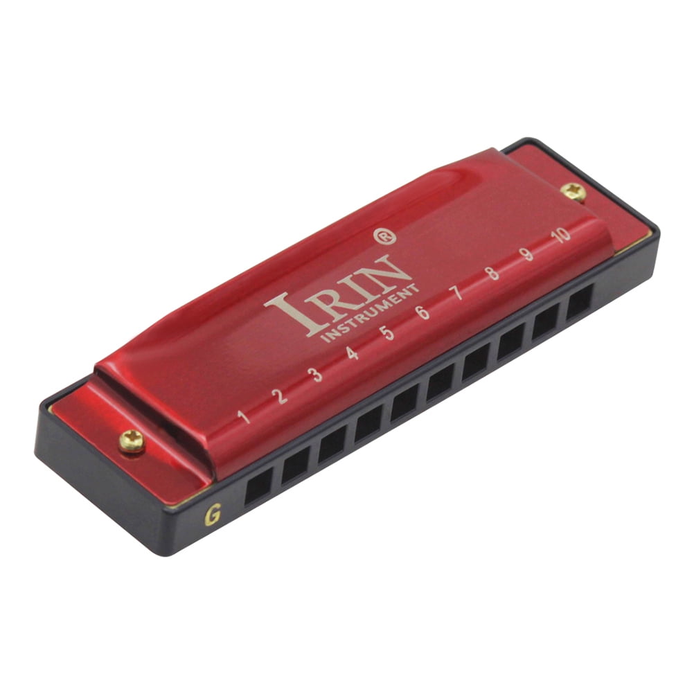 2 Pack 10 Hole 20 Tone Harmonica Instrument Zie Blues Exquisite Workmanship