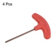 thumbnail image 3 of Uxcell Torx Screwdriver T20 S2 Steel T Handle Star Wrench for CNC Lather Tool Holder, 4 Pack, 3 of 5