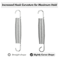 thumbnail image 2 of Trampoline Springs Replacement Trampoline Springs Heavy Duty Trampoline Springs Trampoline Pulling Tool Accessories Stainless steel Silver, 2 of 5