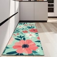 thumbnail image 4 of Pioneer Flower Floral Print Pattern Kitchen Rug Mat,Kitchen Runner Rugs Non Skid Washable,Decorative Kitchen Floor Mats for Kitchen,Sink,Laundry,17"X47", 4 of 5