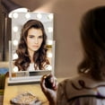 thumbnail image 5 of Hollywood Makeup Mirror with Lights,Large Lighted Vanity Mirror with 3 Color Light & 12 Dimmable Led Bulbs, 5 of 5