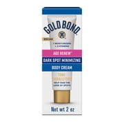 Gold Bond Age Renew Dark Spot Minimizing Age Renew Body Cream, 2 oz., With No Bleaching Agents
