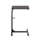 thumbnail image 3 of Escritorio Pequeno con Ruedas, Mesa Multifuncional Altura Ajustable Color Nogal HOMEMAKE FURNITURE  Minimalista, 3 of 7