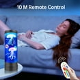 thumbnail image 3 of Jellyfish Lamp, 17 Colors Changing Table Lamp with Remote Control, USB Powered Jelly Fish Light, 4 Lighting Modes Christmas Halloween Gifts for Teen, 3 of 10